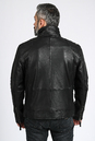 Мужская кожаная куртка из натуральной кожи с воротником 0902301-5