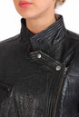 Женская кожаная куртка из натуральной кожи с воротником 0900908-3