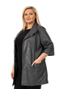 Женское кожаное пальто из натуральной кожи с воротником 0902527