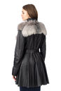 Женское кожаное пальто из натуральной кожи с воротником, отделка лиса 0902534-3