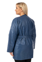 Женское кожаное пальто из натуральной кожи без воротника 0902543-3