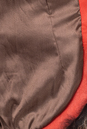 Женская кожаная жилетка из натуральной кожи с воротником, отделка лиса 0902576-4