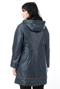 Женское кожаное пальто из натуральной кожи с капюшоном 0902612-3