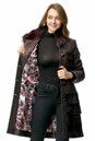 Женская кожаная куртка из натуральной кожи с воротником, отделка пони 0902672-4