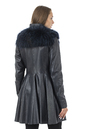 Женское кожаное пальто из натуральной кожи с воротником, отделка лиса 0902691-3