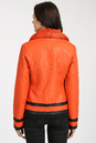 Женская кожаная куртка из эко-кожи с воротником, отделка кролик 1900008-4