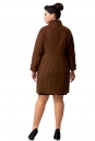 Женское пальто из текстиля с воротником 8000914-3