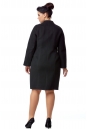 Женское пальто из текстиля с воротником 8000933-3