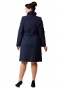 Женское пальто из текстиля с воротником 8000937-3