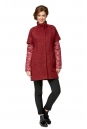 Женское пальто из текстиля с воротником 8000966-2