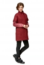 Женское пальто из текстиля с воротником 8000966-3