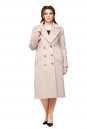 Женское пальто из текстиля с воротником 8000990