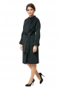 Женское пальто из текстиля с воротником 8001040-2