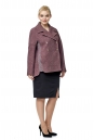 Женское пальто из текстиля с воротником 8001050