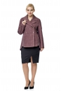 Женское пальто из текстиля с воротником 8001050-2