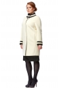 Женское пальто из текстиля с воротником 8001070-2