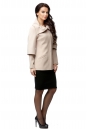 Женское пальто из текстиля с воротником 8001072-2