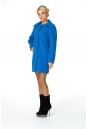 Женское пальто из текстиля с воротником 8001767-2