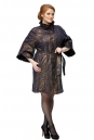 Женское пальто из текстиля с воротником 8001816