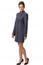 Женское пальто из текстиля с воротником 8001927-2
