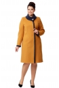 Женское пальто из текстиля с воротником 8001943
