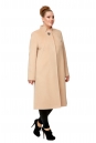 Женское пальто из текстиля с воротником 8002054-2