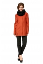 Женское пальто тз текстиля с воротником 8002061