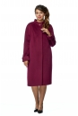 Женское пальто из текстиля с воротником 8002202-3