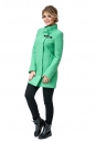 Женское пальто из текстиля с воротником 8002206-2