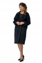 Женское пальто из текстиля с воротником 8002271
