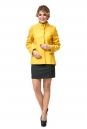 Женское пальто из текстиля с воротником 8002337