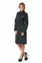 Женское пальто из текстиля с воротником 8002445-2