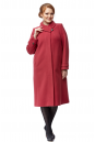 Женское пальто из текстиля с воротником 8002446