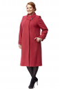Женское пальто из текстиля с воротником 8002446-3