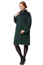 Женское пальто из текстиля с воротником 8002449