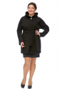 Женское пальто из текстиля с капюшоном 8002478