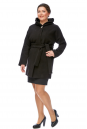 Женское пальто из текстиля с капюшоном 8002478-2