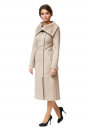 Женское пальто из текстиля с воротником 8002528-2