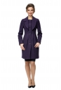 Женское пальто из текстиля с воротником 8002550