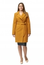 Женское пальто из текстиля с воротником 8002702