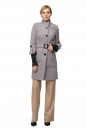 Женское пальто из текстиля с воротником 8002722-2