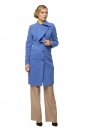 Женское пальто из текстиля с воротником 8002745