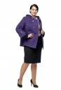 Женское пальто из текстиля с капюшоном 8002775-3