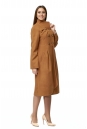 Женское пальто из текстиля с воротником 8002778