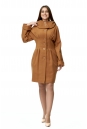 Женское пальто из текстиля с капюшоном 8002888