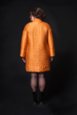 Женское пальто из текстиля с воротником 8003007-2