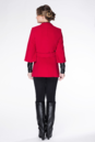 Женское пальто из текстиля с воротником 8003015-2