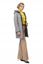 Женское пальто из текстиля с капюшоном 8003028-3