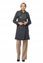 Женское пальто из текстиля с воротником 8003057-2