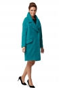 Женское пальто из текстиля с воротником 8005610-2